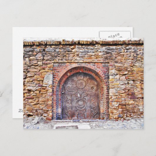 Terug naar middeleeuwse tijd briefkaart (Voorkant / Achterkant)