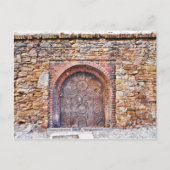 Terug naar middeleeuwse tijd briefkaart (Voorkant)