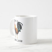 Terug naar Moeder Clucker Rooster Koffiemok (Voorkant links)