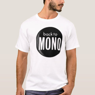 terug naar mono t-shirt