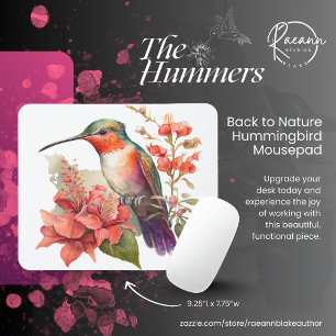 Terug naar Natuur Hummingbird Muismat