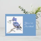 Terug naar Natuur, Kingfisher, Bird, Verjaardagsfe Kaart (Staand voorkant)