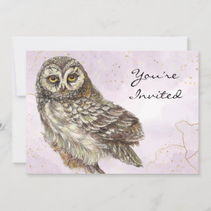 Terug naar Natuur, Owl, Vogel, Vogelpartij Kaart
