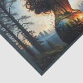 Terug naar Natuur: vrouw Tissuepapier (Detail)