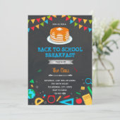 Terug naar ontbijtuitnodiging op school kaart (Staand voorkant)