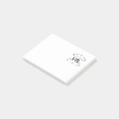 Terug naar onze schapen - grappig Frans Boerderij Post-it® Notes (Schuin)