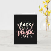 Terug naar Plastic Kaart (Gele Bloem)