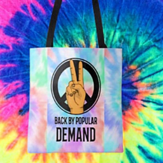 Terug naar populaire vraag | Vredesteken Stropdas- Tote Bag