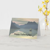 Terug naar Port - Sailing Ship Vaderdag Kaart (Gele Bloem)