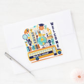 Terug naar Scholen stickers (Envelop)