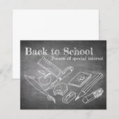 Terug naar school (Voorkant / Achterkant)