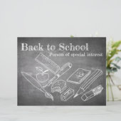 Terug naar school (Staand voorkant)