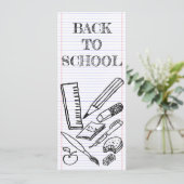 Terug naar school (Staand voorkant)