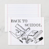 Terug naar School (Voorkant / Achterkant)