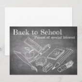 Terug naar school (Voorkant / Achterkant)