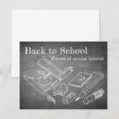 Terug naar school (Voorkant / Achterkant)