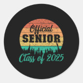 Terug naar school4 2025 ronde sticker (Voorkant)