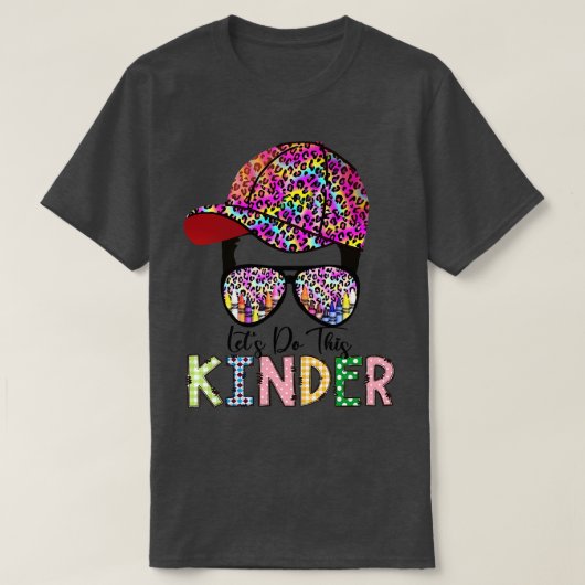 Terug naar school 100 schooldag (215) t-shirt (Design voorkant)