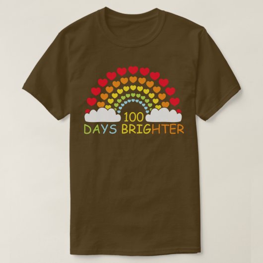 Terug naar school 100 schooldag (269) t-shirt (Design voorkant)