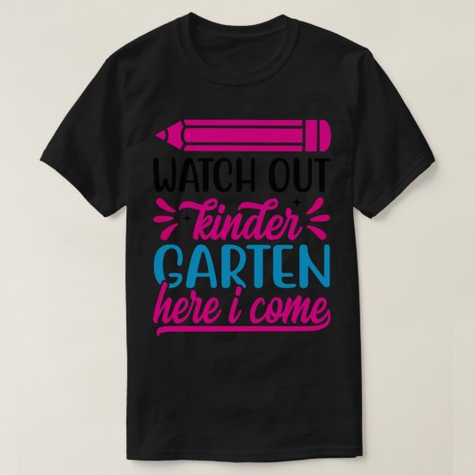 Terug naar school 100 schooldag (282) t-shirt (Design voorkant)
