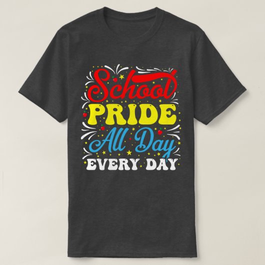 Terug naar school 100 schooldag (300) t-shirt (Design voorkant)