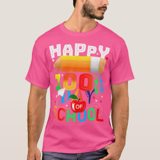 Terug naar school 100 schooldag (311) t-shirt