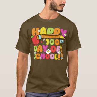 Terug naar school 100 schooldag (375) t-shirt