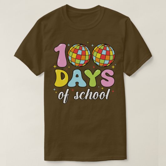 Terug naar school 100 schooldag (376) t-shirt (Design voorkant)