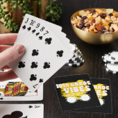 Terug naar school 10e Grade Vibes Shirt Eerste dag Pokerkaarten (Insitu)