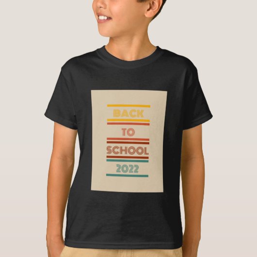 Terug naar school 1 t-shirt (Voorkant)