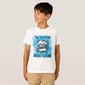 Terug naar school 1e klas comic stijl t-shirt (Voorkant volledig)