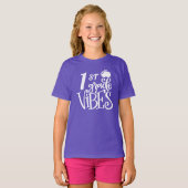 Terug naar school 1e klas t-shirt (Voorkant volledig)