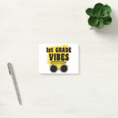 Terug naar school 1e klas Vibes Shirt Eerste dag Post-it® Notes (Kantoor)