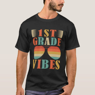 Terug naar school 1st Grade Vibes Shirt First Day