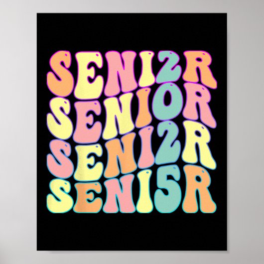Terug naar school 2025 Afgestudeerd 2025 Klas van Poster (Voorkant)