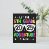 Terug naar school 2025 Laat het avontuur van de 5e (Staand voorkant)