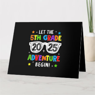 Terug naar school 2025 Laat het avontuur van de 5e Kaart