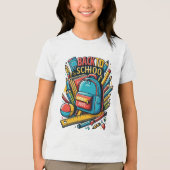 Terug naar school 2025 - Motivatie en grappige stu Tri-Blend Shirt (Voorkant)