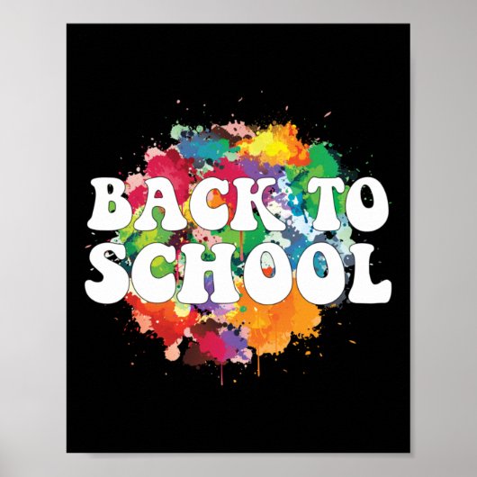 Terug naar school 2025 poster (Voorkant)