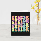 Terug naar school 2025 Senior 2025 Klas van 2025 Kaart (Gele Bloem)