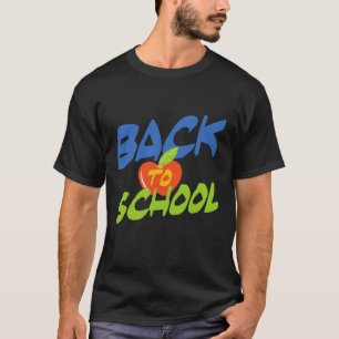 Terug naar school 2025 vetgedrukte verklaring t-shirt