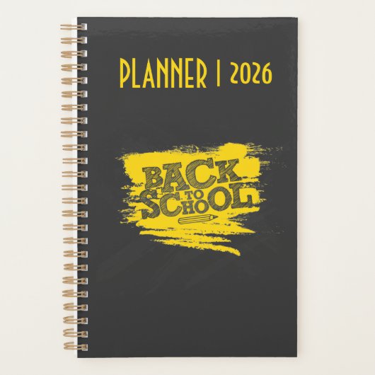 Terug naar school 2026 Planner – Student Organizer (Voorkant)