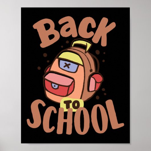 Terug naar school 25 poster (Voorkant)