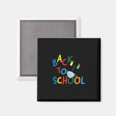 Terug naar school 2 magneet (Voorkant / Achterkant)