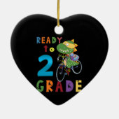 Terug naar school, 2e graad keramisch ornament (Achterkant)