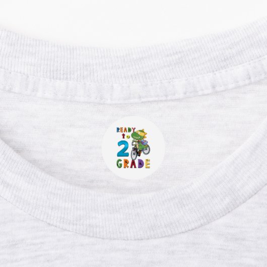 Terug naar school, 2e graad labels (Aangebracht)