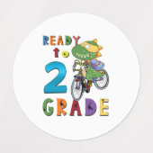 Terug naar school, 2e graad labels (Design 1)