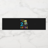 Terug naar school, 2e graad waterfles etiket (Enkel label)