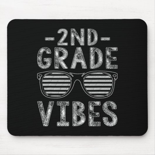 Terug naar school 2e klas Vibes 2e graad Teache Muismat (Voorkant)