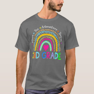 Terug naar school 2e leerjaar waar het avontuur be t-shirt